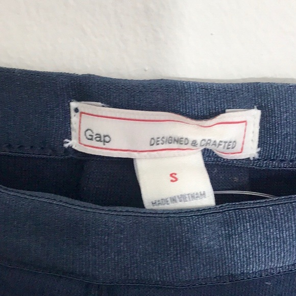 |Gap| Navy & White Striped Flared Skirt Sz Small - Picture 5 of 8
